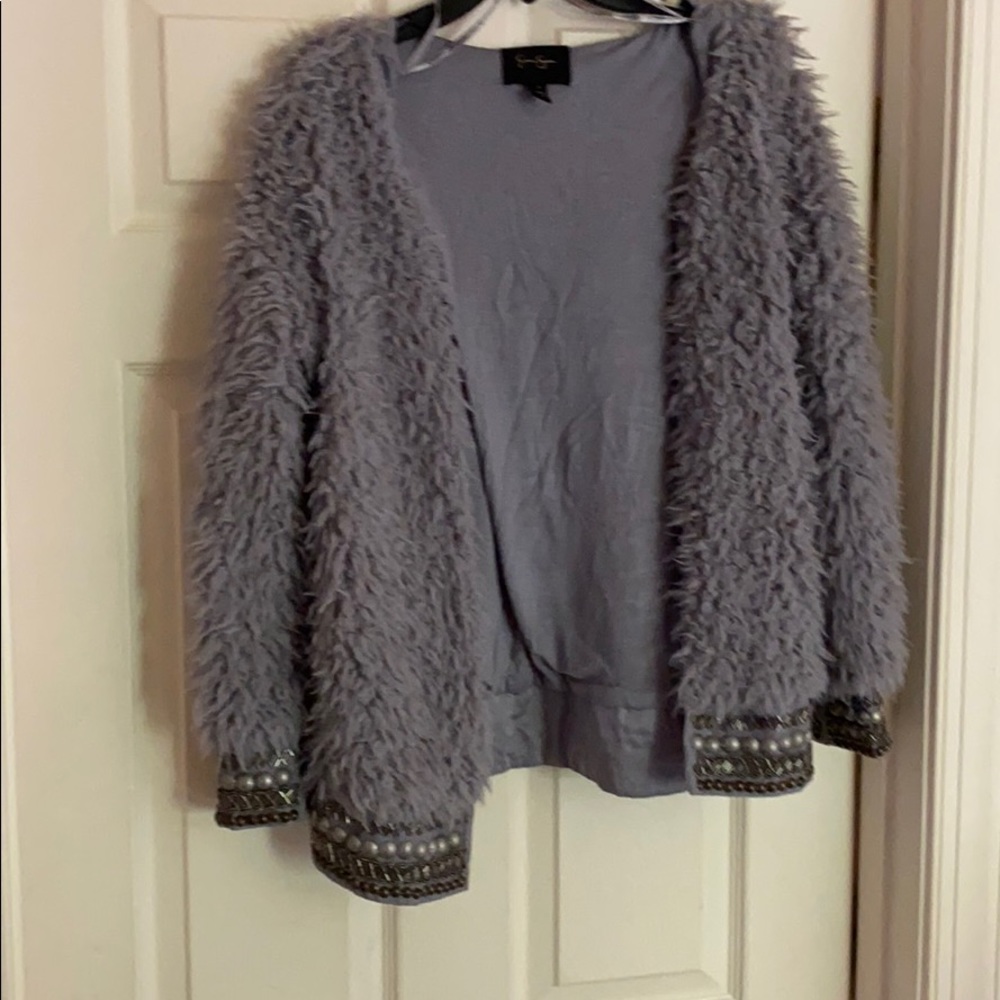 Jessica Simpson sweater jacket